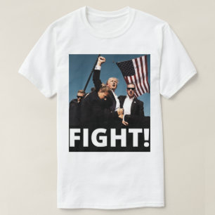 T-shirt Trump Fight ! Trump