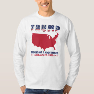 T-shirt Trump Fin d'un Cauchemar
