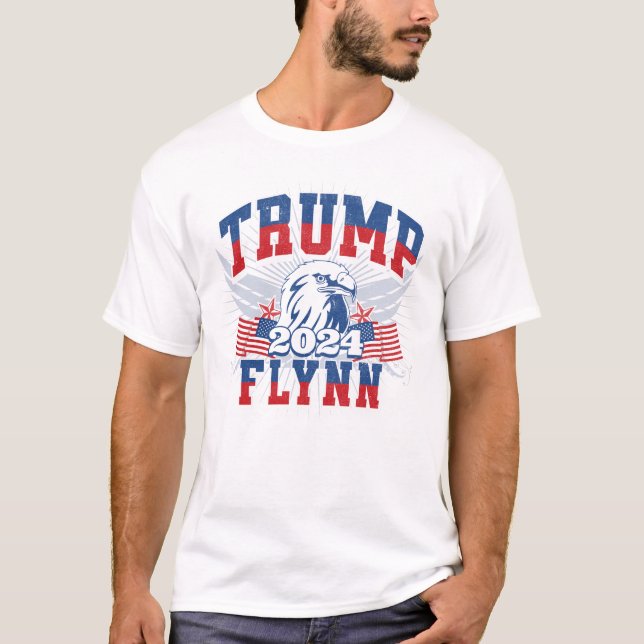 T-shirt Trump Flynn 2024 (Devant)