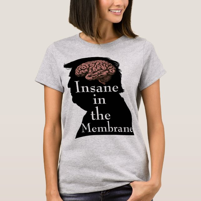 T-shirt Trump/fou (Devant)