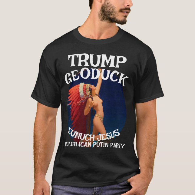 T-shirt Trump Gand Altarpiece Geoduck Jesus Républicain WH (Devant)