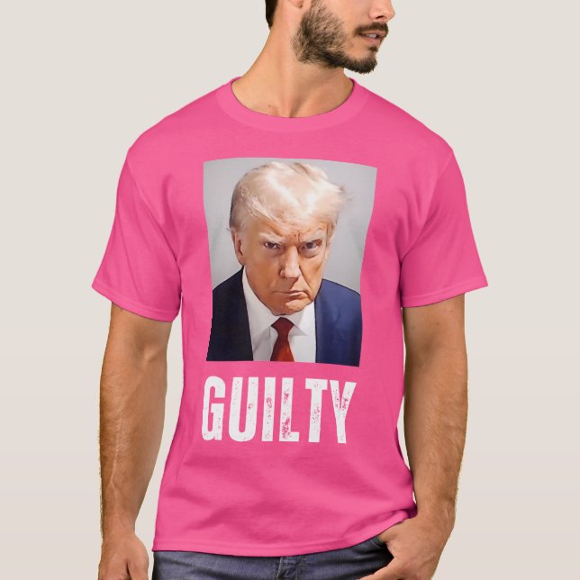 T-shirt Trump Georgia Mugshot (Devant)