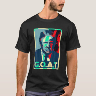 T-shirt Trump GOAT Middle Finger Je serai de retour Électi