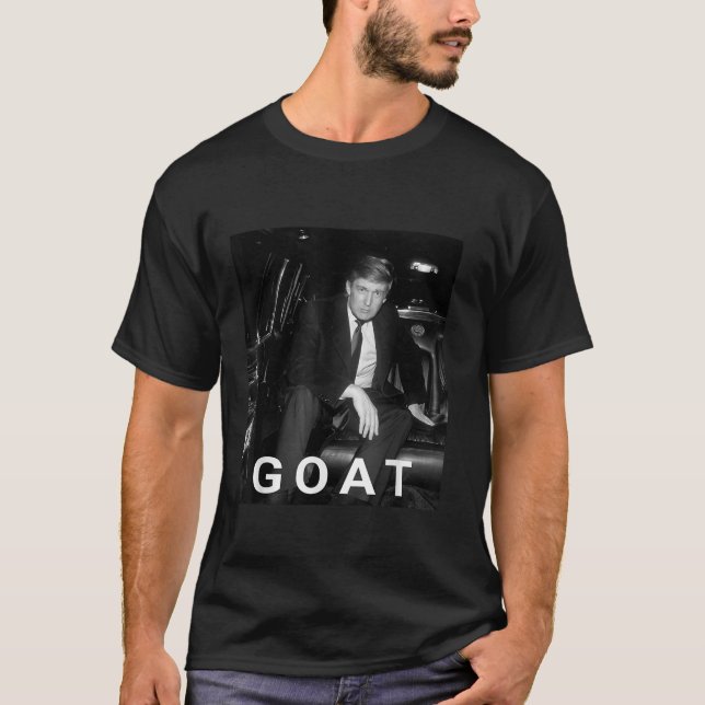 T-shirt Trump Goat Shirt Trum cadeau républicain conservat (Devant)