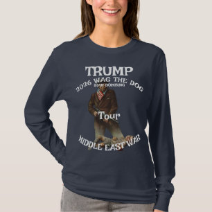T-shirt Trump Guerre Iran BombingTour Chien 2026