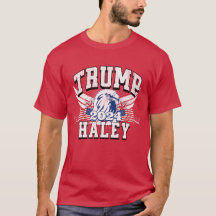 T-shirt Trump Haley 2024