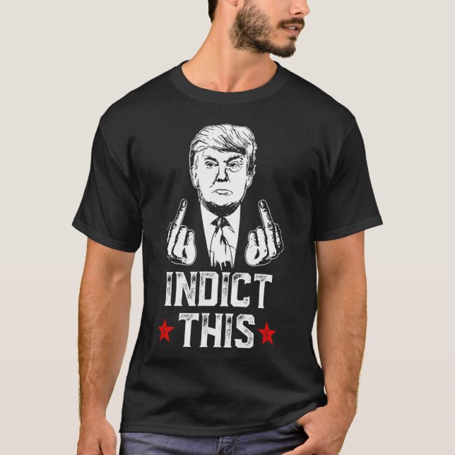 T-shirt Trump Indique Cette Arrestation Politique Pour Rép (Devant)