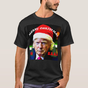 T-shirt Trump Joyeux Noël Ultra Maga Classic