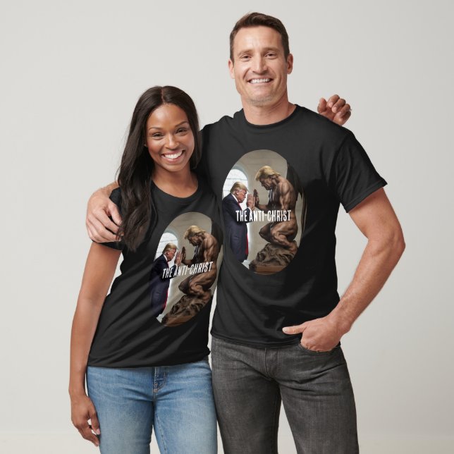 T-shirt Trump La Prière Anti-Christ (Unisexe)