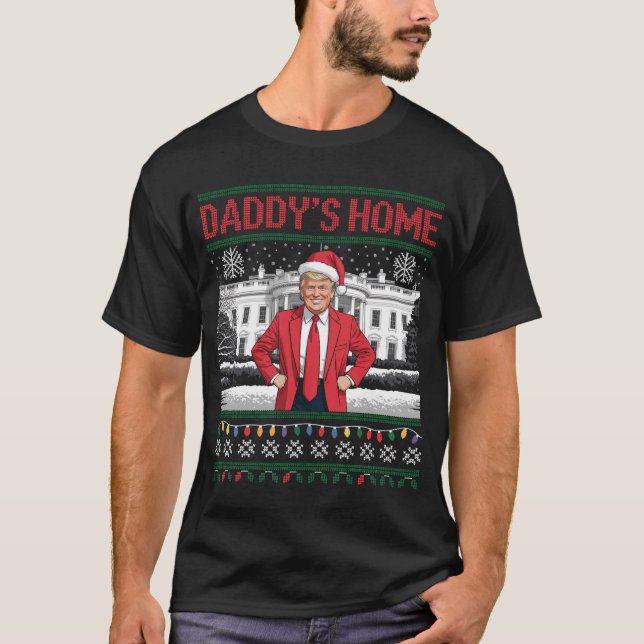 T-shirt Trump laide Noël (Devant)