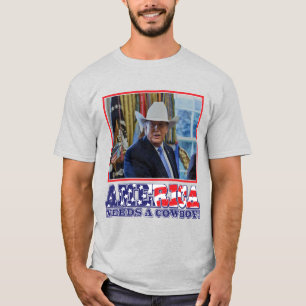 T-shirt Trump - L'Amérique a besoin d'un cowboy