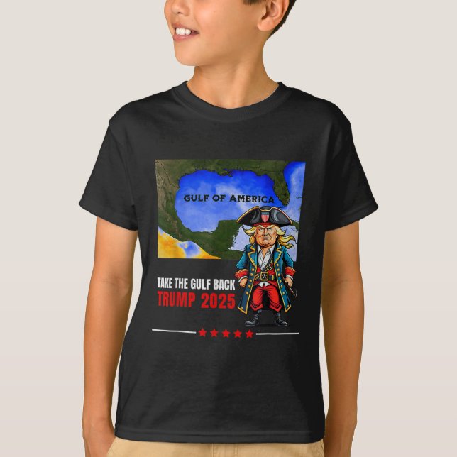 T-shirt Trump Le Golfe du Mexique et le Golfe du Mexique (Devant)