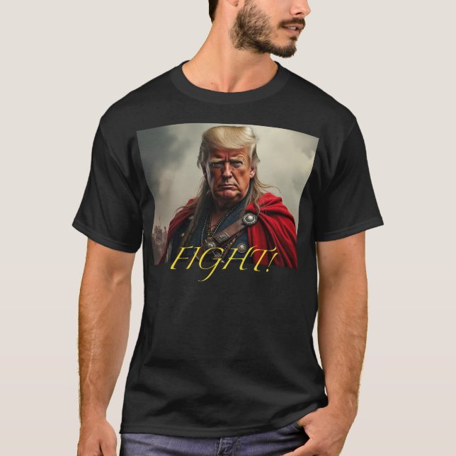 T-shirt Trump le Valable : combattre pour la cause (Devant)