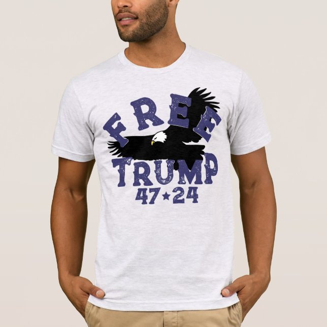 T-shirt Trump LIBRE (Devant)