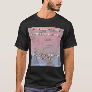 T-shirt Trump Line Go Down