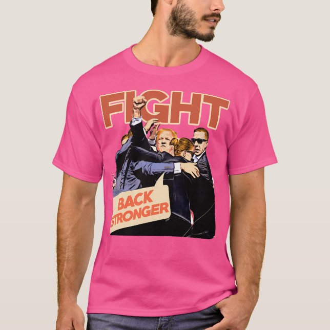 T-shirt Trump lutte contre la force (Devant)