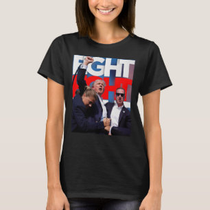 T-shirt Trump lutte pour l'Amérique Trump sans dédain 1
