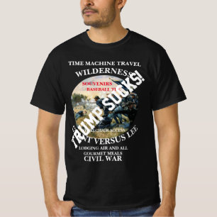 T-shirt Trump MACHINE À VOYAGER DANS LE TEMPS COMBAT DÉSAS