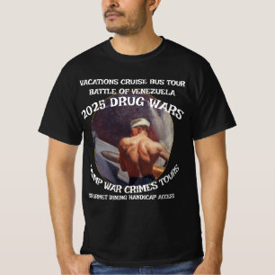 T-SHIRT TRUMP MARINE GUERRE DE LA DROGUE CROISIÈRE CARAÏBE
