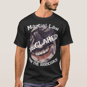 T-shirt Trump Mein Kampf Gestapo Appliquer la loi martiale