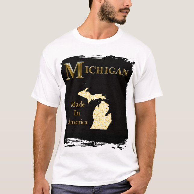 T-SHIRT TRUMP  MICHIGAN WATCH (Devant)