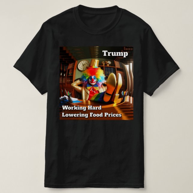 T-shirt Trump - Mockery Cartoon (Design devant)