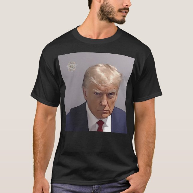 T-shirt Trump Mug Shot (Devant)