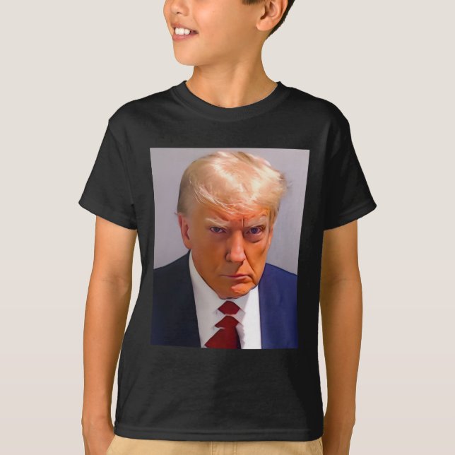 T-shirt Trump Mug Shot 1 (Devant)