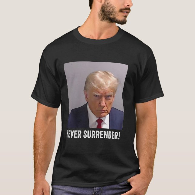 T-shirt Trump Mug Shot T Shirt (Devant)