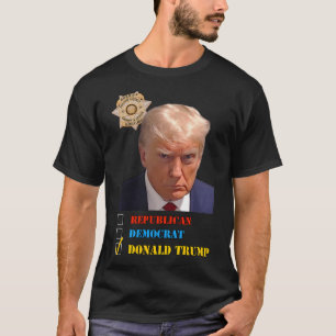 T-shirt Trump Mug Shot - Vote Trump