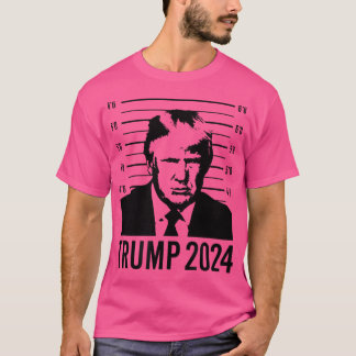 T-shirt Trump Mugshot Président 2024