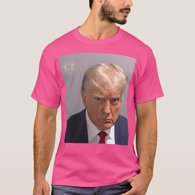 T-shirt Trump Mugshot Shirt (Devant)