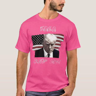 T-shirt Trump Mugshot Trump 2024 Maga