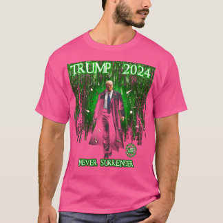 T-shirt Trump n'a jamais abandonné la matrice