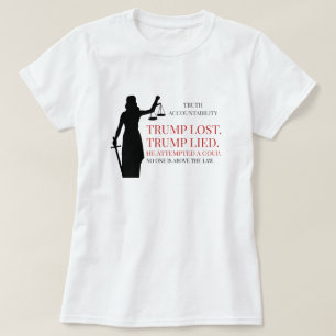 T-shirt Trump n'a menti personne au-dessus de la loi