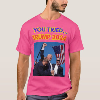 T-shirt Trump n'a pas réussi sa tentative d'assassinat