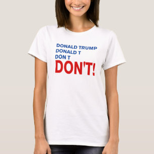 T-shirt Trump n'est pas