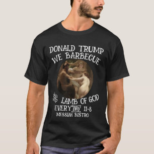 T-SHIRT TRUMP NOUS BARBECUE L'AGNEAU DE DIEU GAND ALTARPIÈ