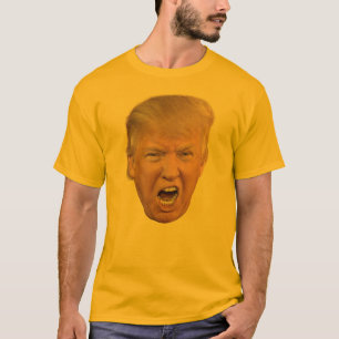 T-shirt Trump orange en colère
