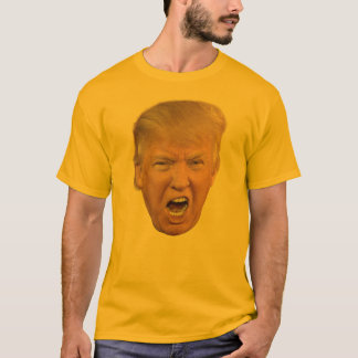 T-shirt Trump orange en colère