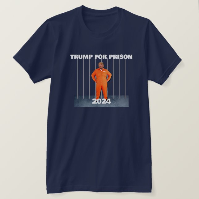 T-shirt Trump pour la prison 2024 (Design devant)