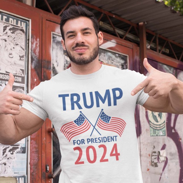 T-shirt Trump pour le président 2024 (Créateur téléchargé)