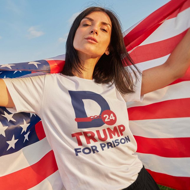 T-shirt Trump Pour Prison 2024 (Créateur téléchargé)