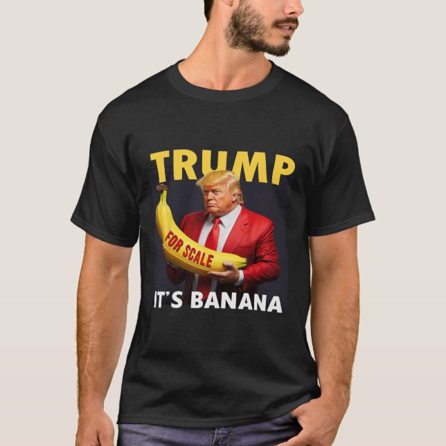 T-shirt Trump Pour Scale Bynana (Devant)