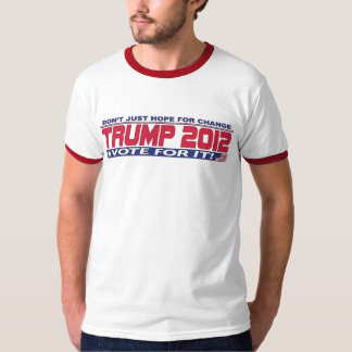 T-shirt Trump pour un changement réel 2012