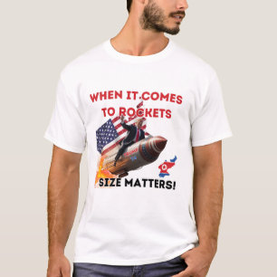 T-shirt Trump Président 2024 Lil Rocket Man