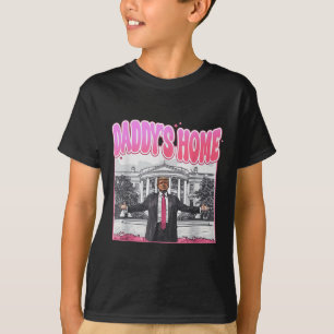T-shirt Trump Président 47th Daddys Maison Blanche Drôle