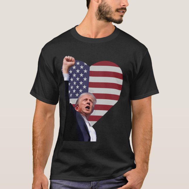 T-shirt Trump provocateur (Devant)