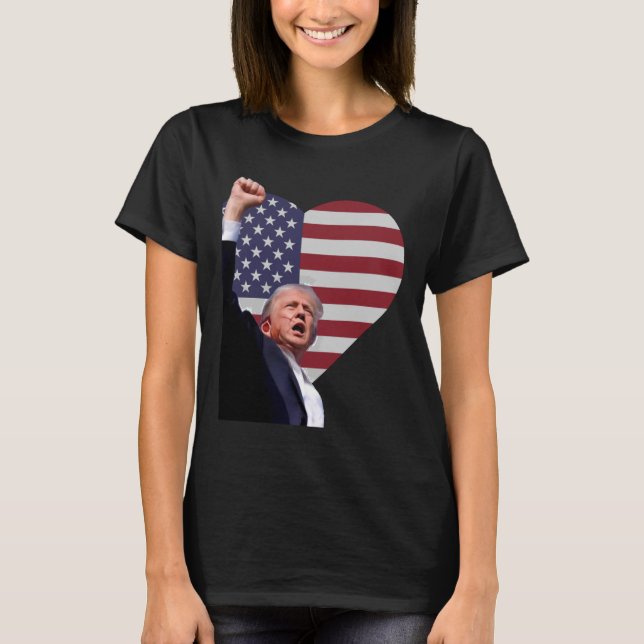 T-shirt Trump provocateur (Devant)
