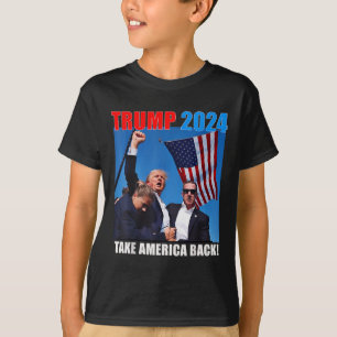 T-shirt Trump Rally, Priez Pour Le Président Trump, Que Di